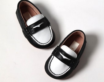 Stap & Stap Schoenen Jongensschoenen Loafers & Instappers jongens dek schoenen vintage loafers Jaren '80 peuterbootschoenen 