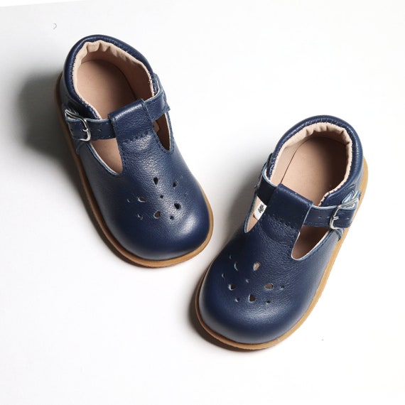 Baby Navy Mary Janes T Strap Shoes Toddler Navy Mary Janes T
