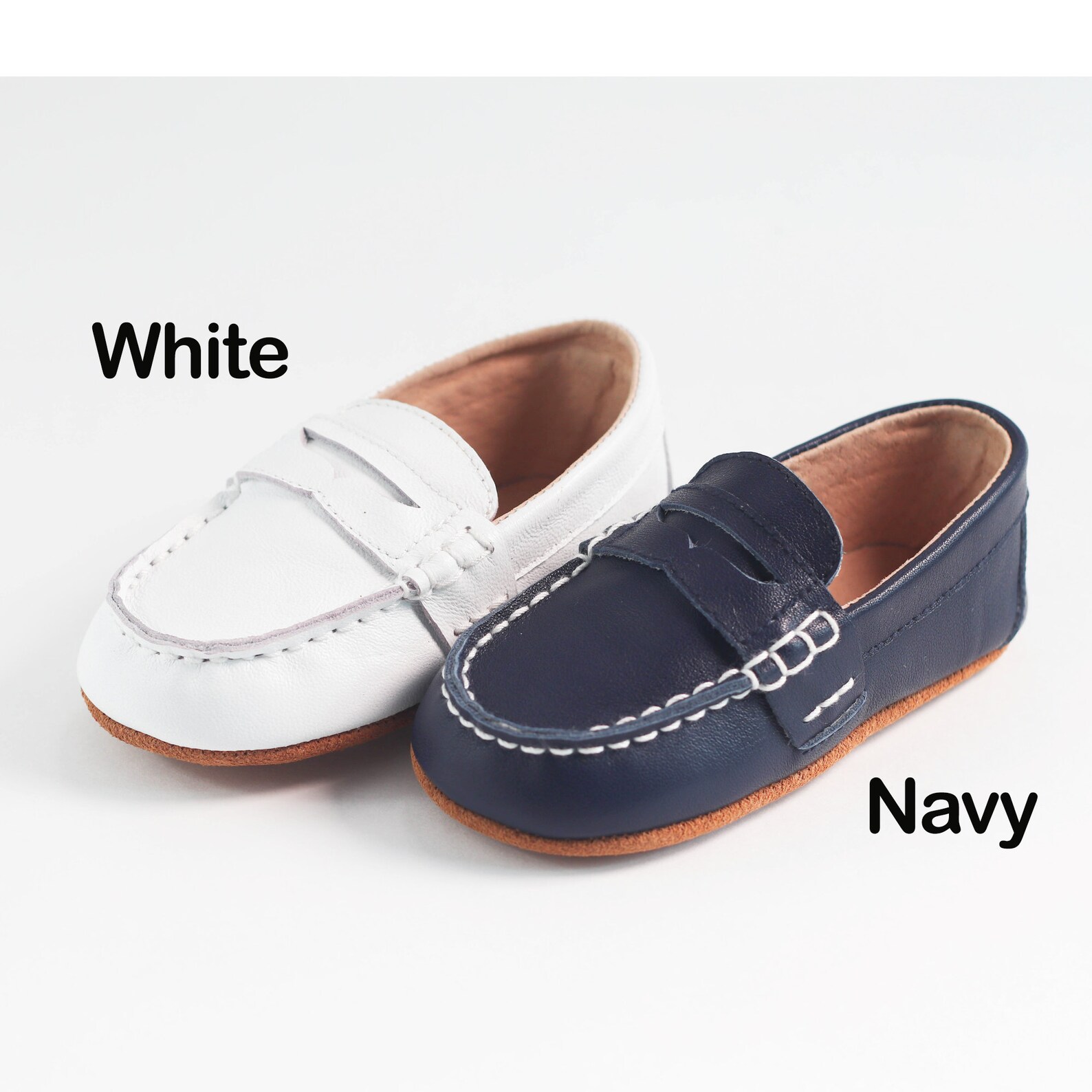 Baby Toddler Brown Boys Loafers Baby Toddler Boy Boat Shoes Etsy