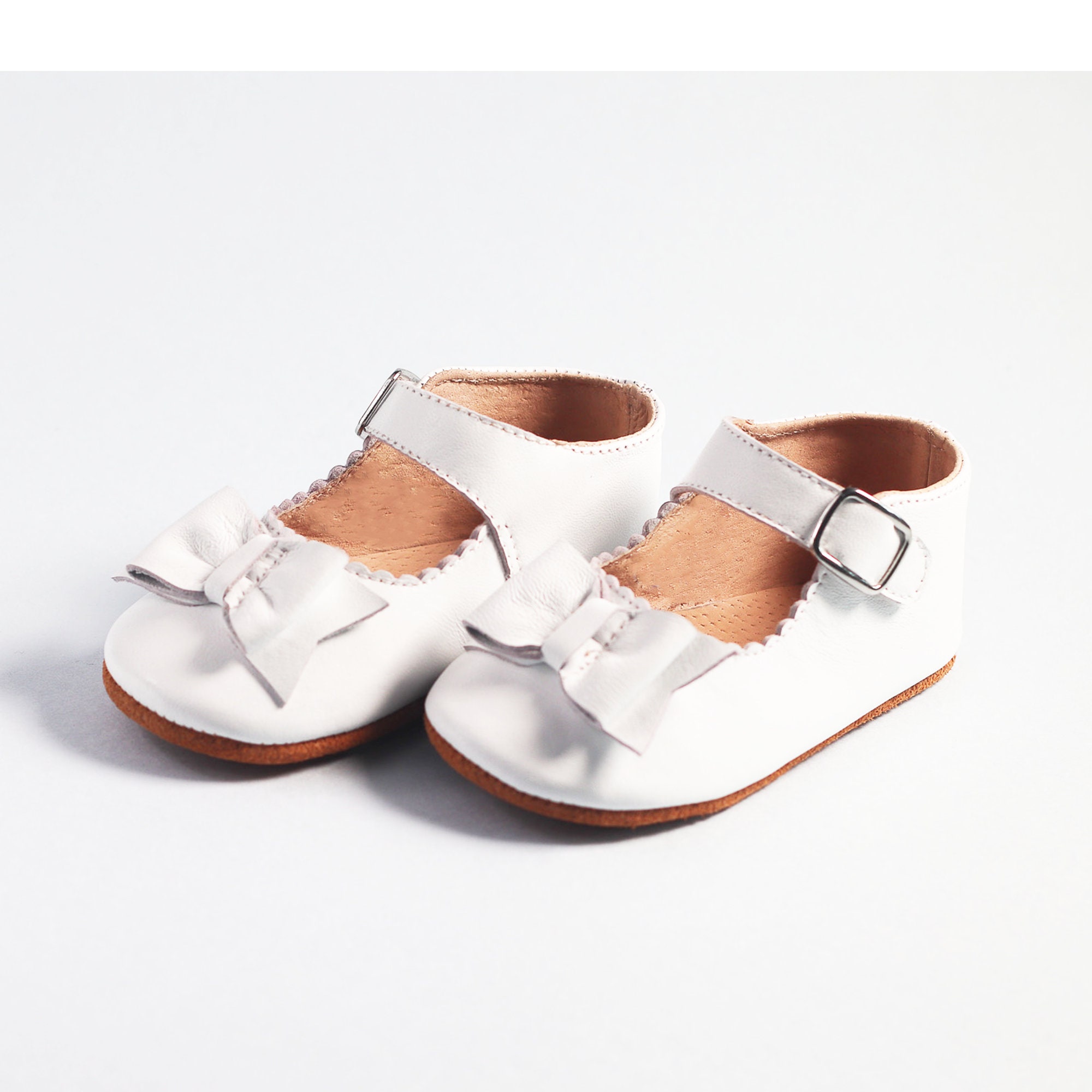 White Girl Mary Jane Shoes Baby Wedding Shoes Toddler White Etsy