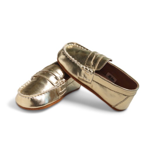 Gold boys dress shoes sale