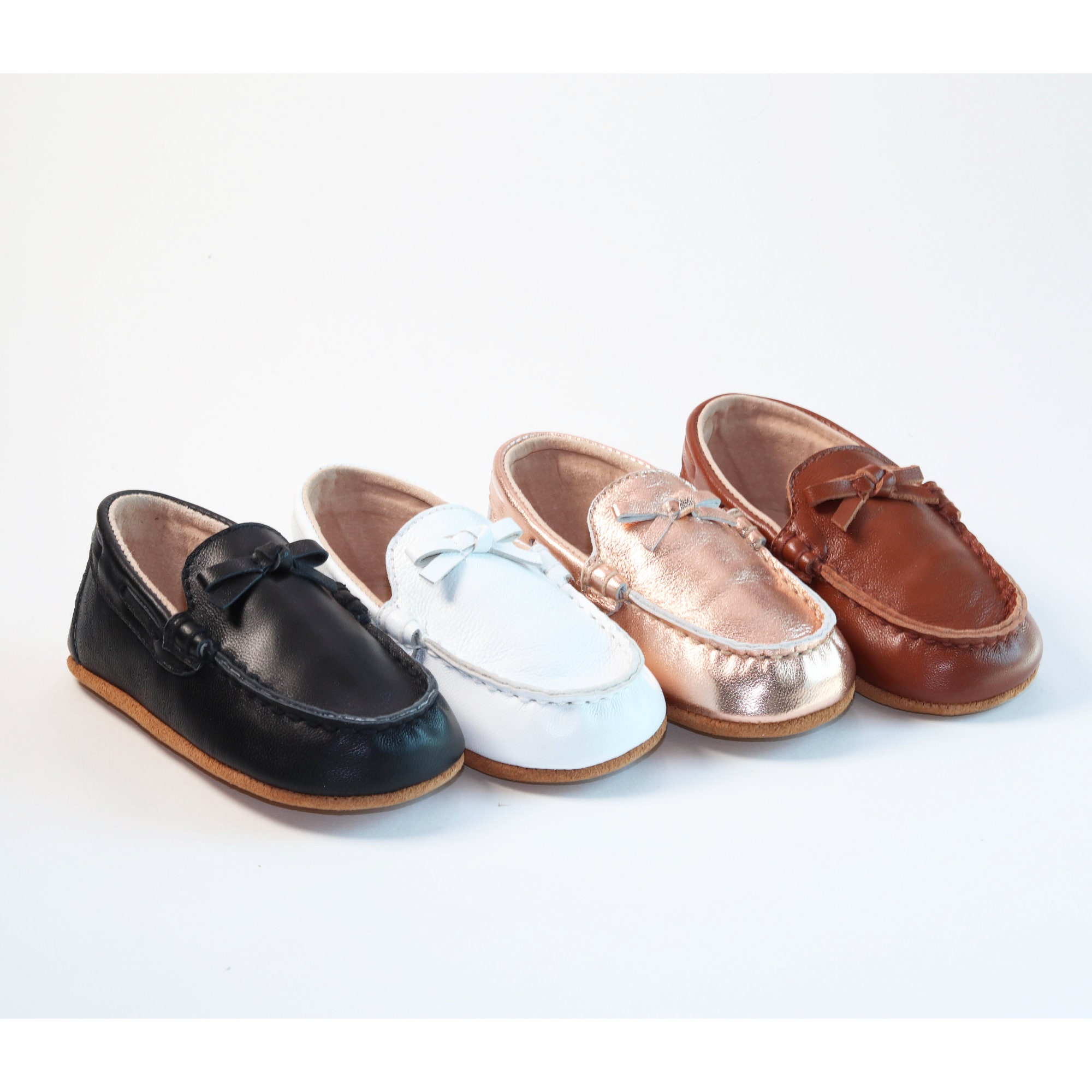 rose gold shoes baby