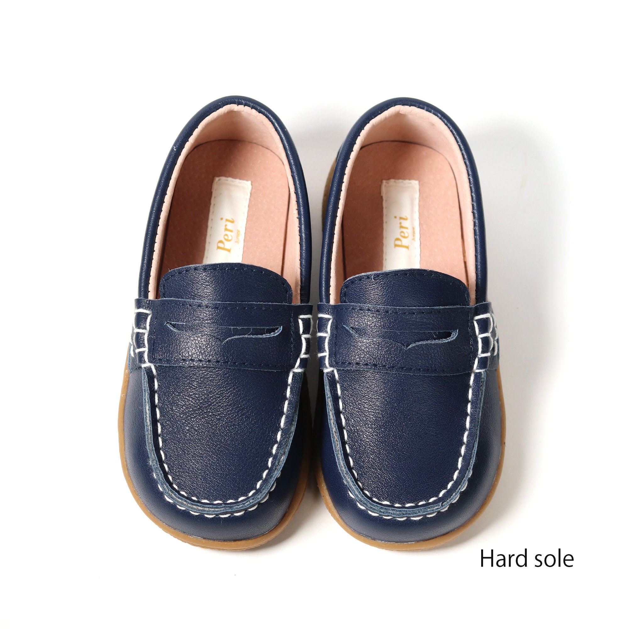 pediped Boys Pediped Navy Blue Suede Boat Shoes Orig $45  0-6 months 