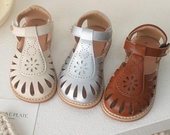 Girls Toddler Boys summer sandls , girls fisherman sandals girl birthday shoes,  girl summer closed toe san dals shoes, girl wedding sandals