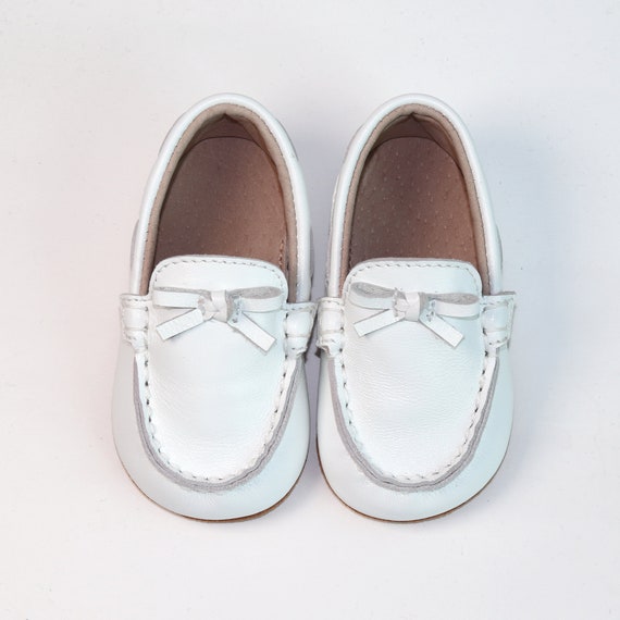 Baby boy shop white dress shoes