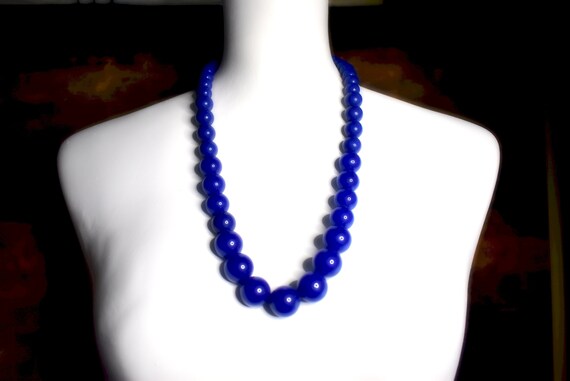 Les Bernard Mother Of Pearl Necklace Exquisite 1960/'s Beauty