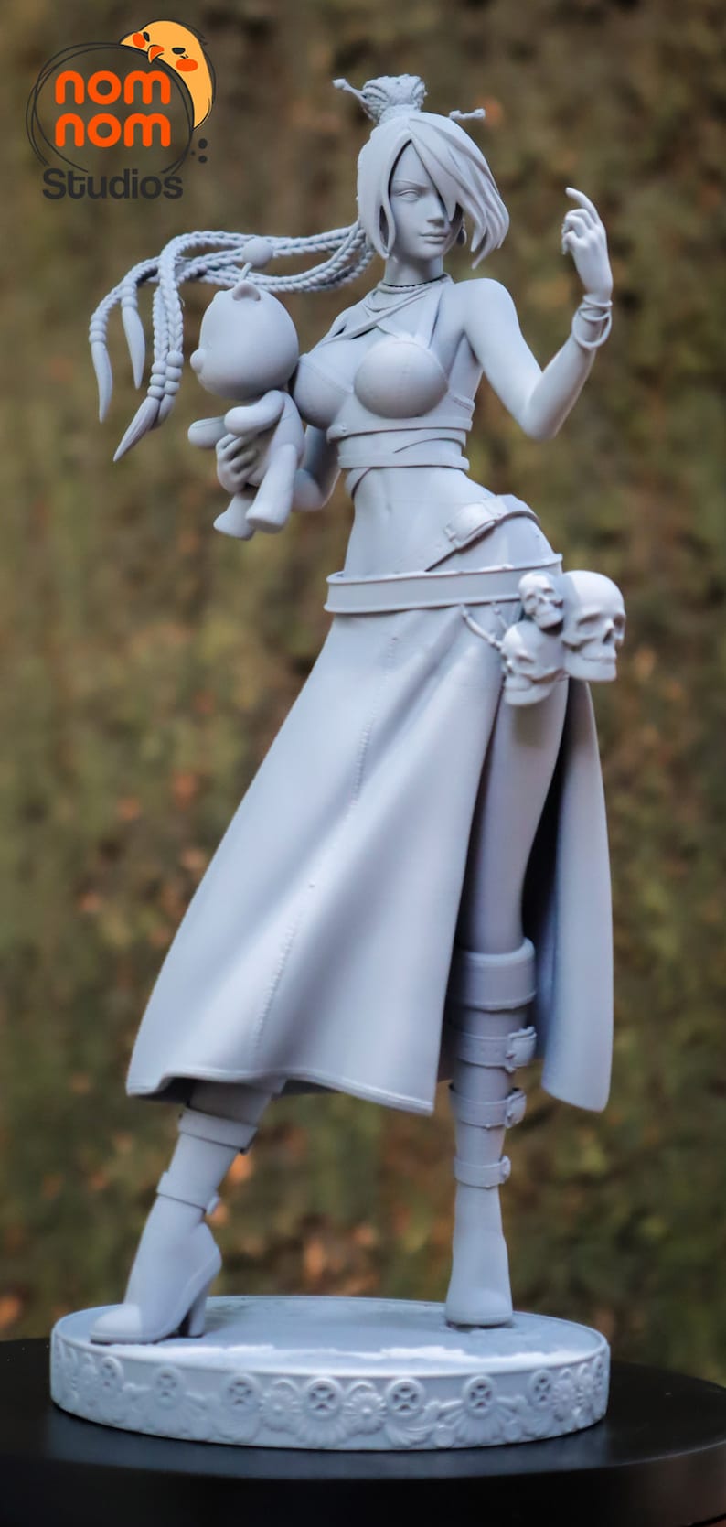 FFX Lulu Figure With Moogle Final Fantasy Fan Model Etsy ffx-lulu-figure-with-moogle-final-fantasy-fan-model-etsy