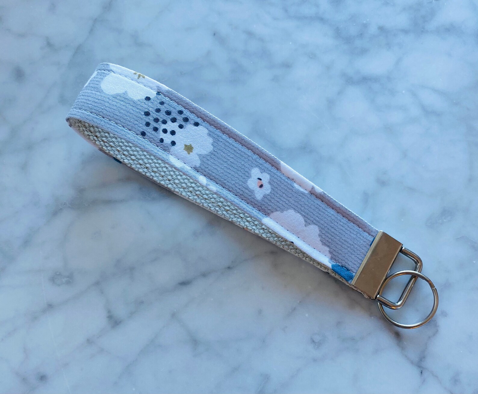 Fabric Keychain Custom Key Fob Key Chain Strap for Her Etsy