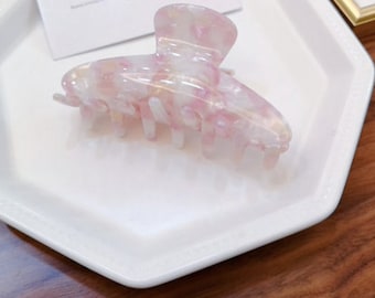 Tortoise shell hair claw clip, minimalist tortoise Shell Claw Clip, Acetate Claw Clip, Rectangle Claw Clip, Claw, Hair