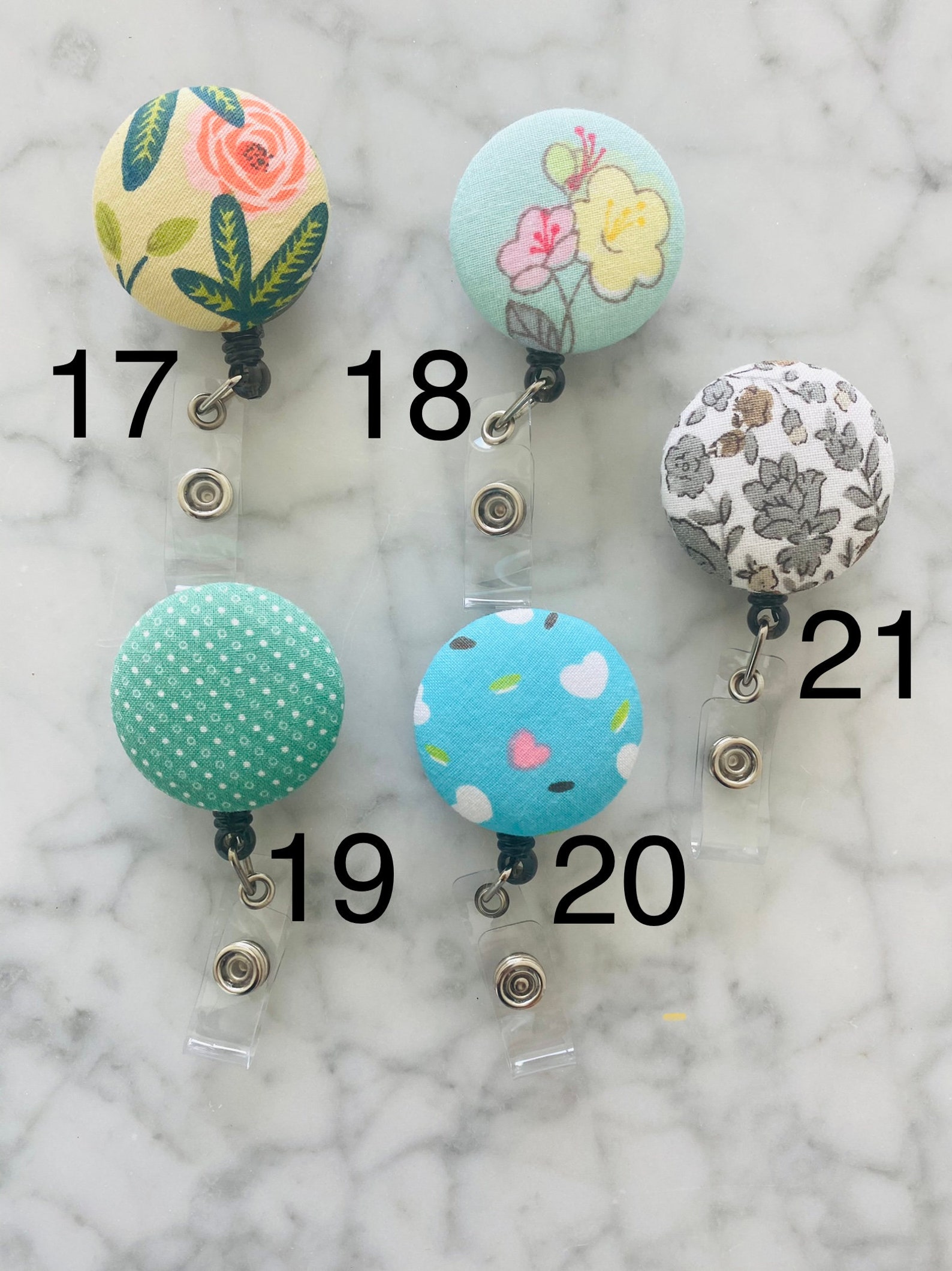 Badge ReelRetractable ID BadgeCute Badge ReelBadge Name Etsy