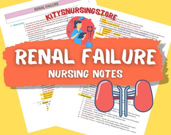 Renal failure 8 pages