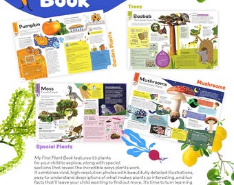 My First Plant Book - Etsy