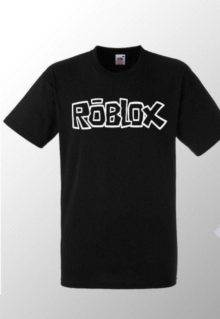 Kids Roblox Black T-shirt Various Sizes | Etsy