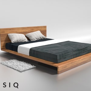 Wooden bed PAUL (solid wood)