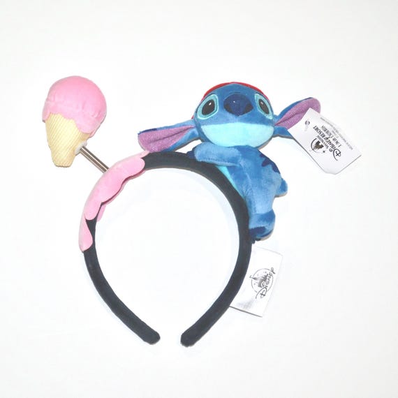 Plush Character Headband - Blue and White Donald Duck Plush Hat Headband Mouse Ear Adult Kids - Etsy main image 2