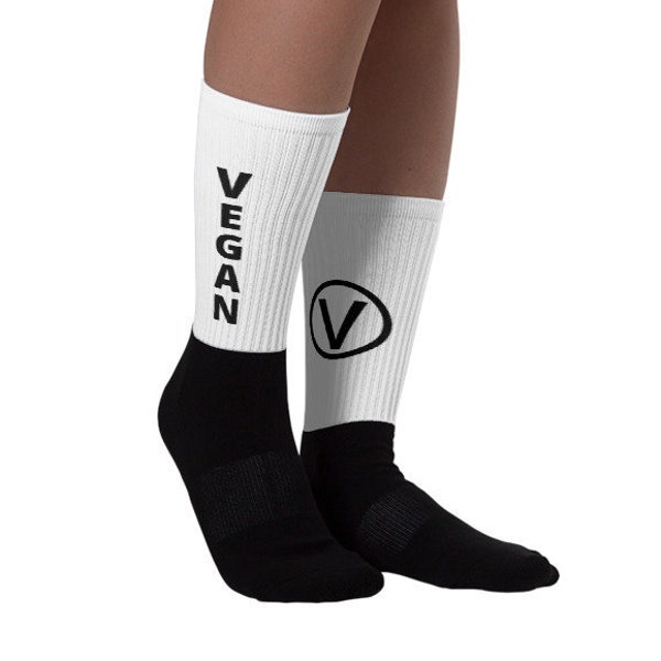 Vegan Socks: Vegan Symbol