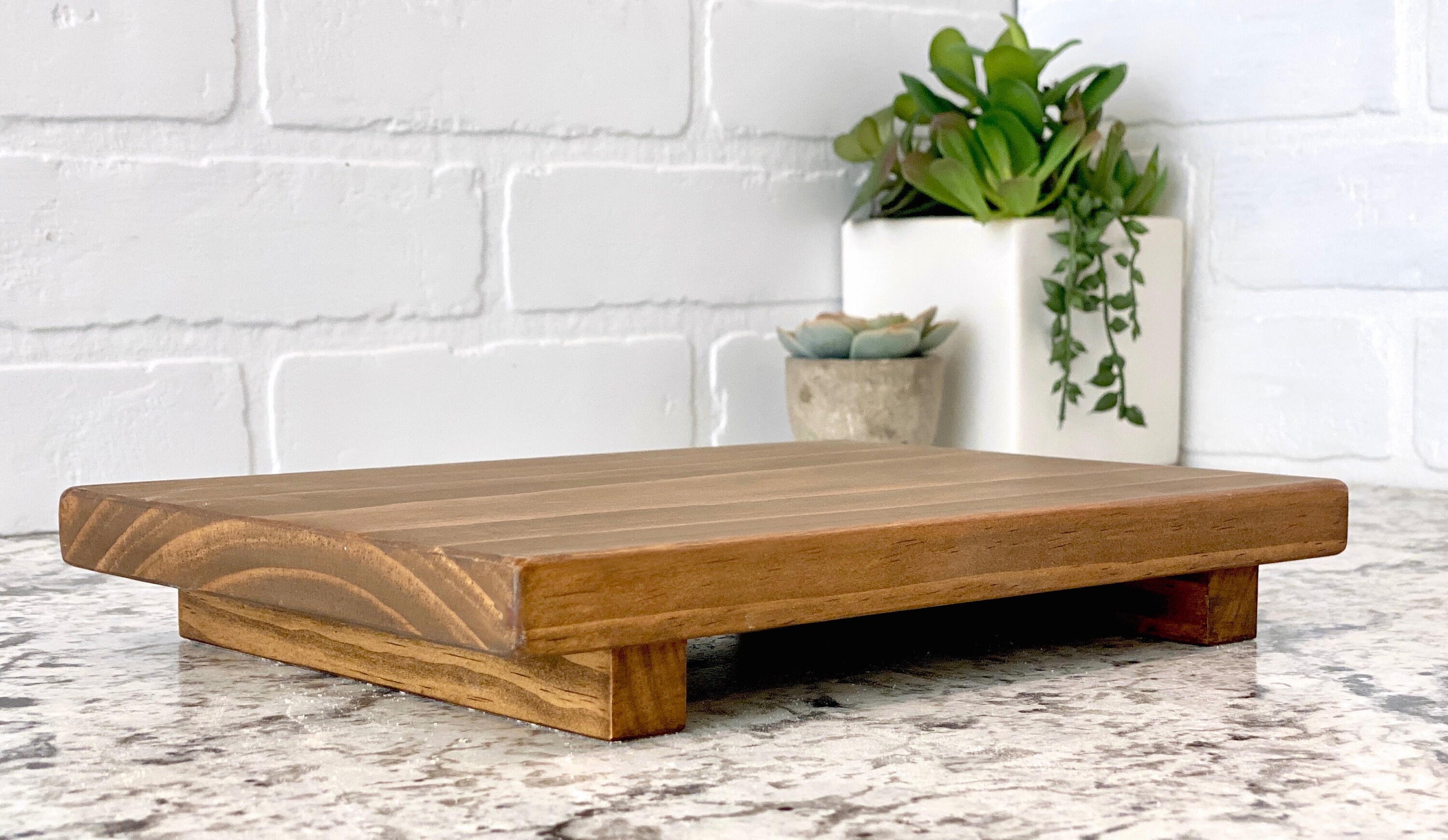 Sink Counter Tray Pedestal Kitchen Bathroom Farmhouse Decor Etsy