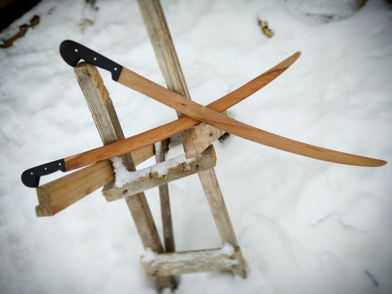 Wooden Shashqua Sword Wooden Shashka Sword Cossack sword Wooden training sword Shashka Cossack Saber