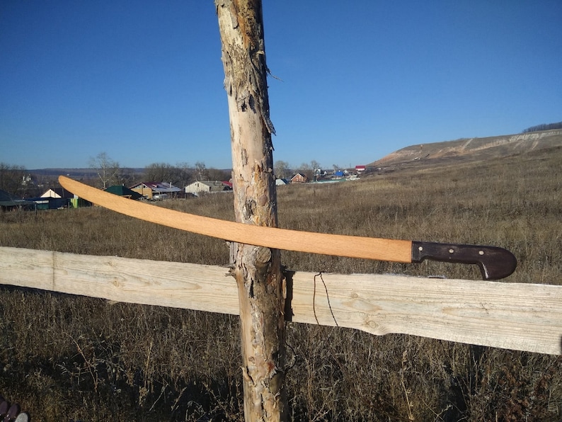 Wooden Shashqua Sword Wooden Shashka Sword Cossack sword Wooden training sword Shashka Cossack Saber
