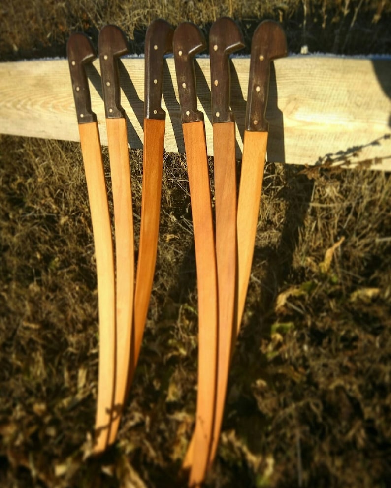 Wooden Shashqua Sword Wooden Shashka Sword Cossack sword Wooden training sword Shashka Cossack Saber