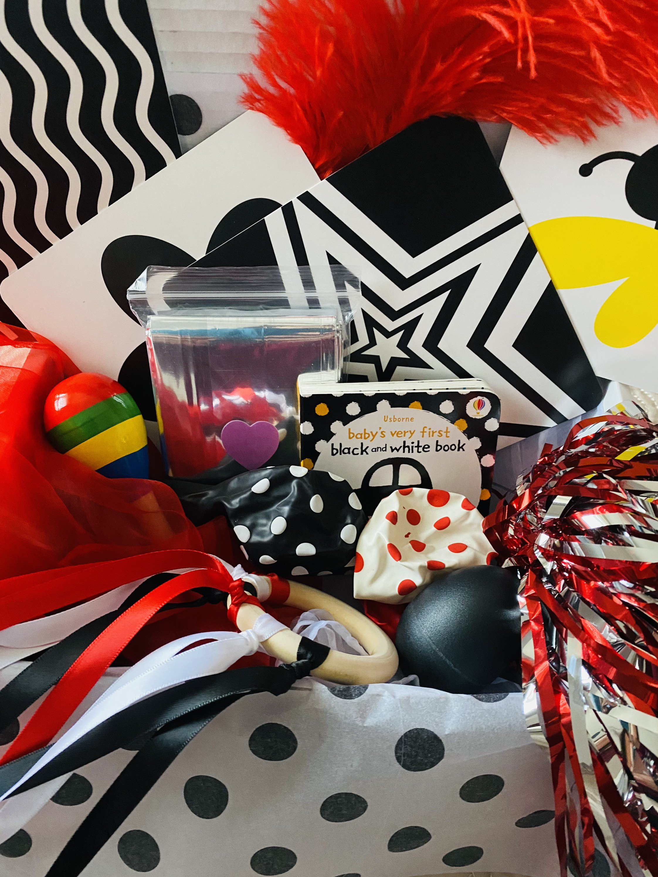 Large Newborn Sensory Baby Play Box - Etsy UK