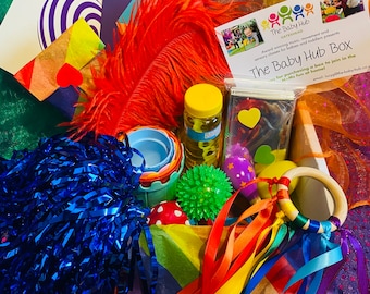 Newborn Baby and Toddler Sensory Gift Play Box