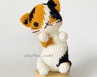 Calico Cat Crochet Pattern: My Calie Kitten (PDF Pattern in English)
