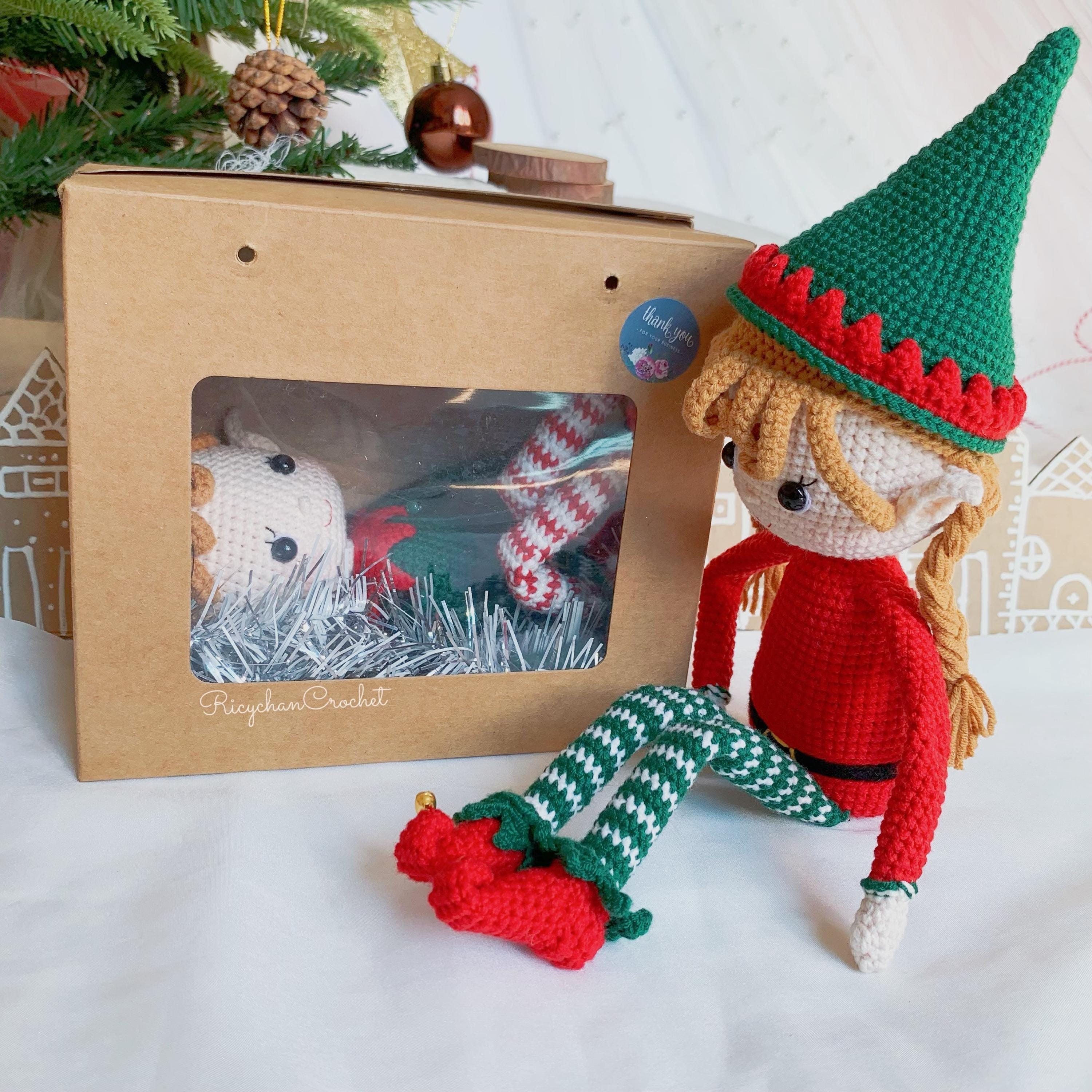Elfie & Elfa the Elf Christmas Doll, Amigurumi Pattern - PDF Pattern in ...