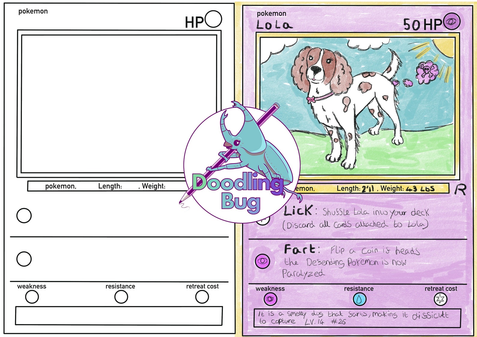 Pokemon Karte Farbe & Gestalten Etsy.de