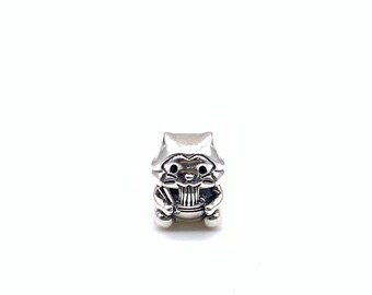 LovIvy Beads Snowman Ice Cream Silver Beads