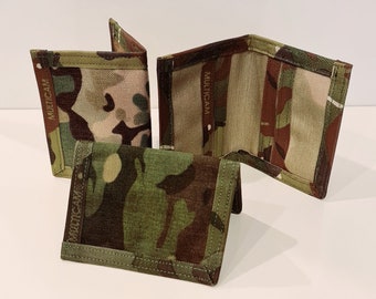 Multicam Cordura Card Wallet Bifold