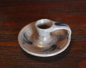 RARE Rowe Pottery Works Miniature Candle Stick Holder