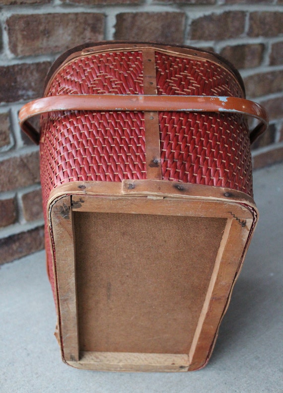 Mid-century Redman Picnic Basket - Etsy