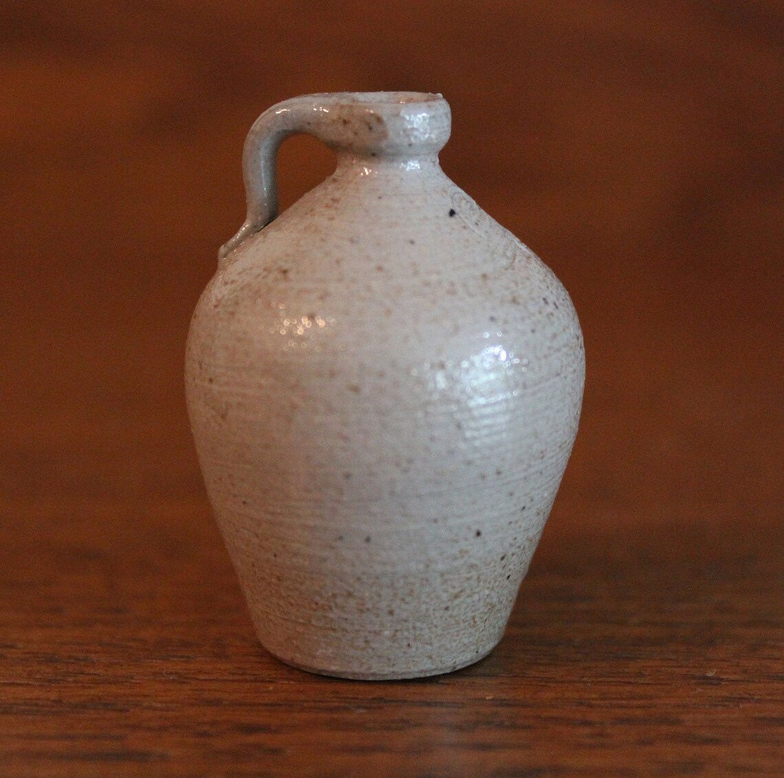 RARE Rowe Pottery Works Miniature SaltGlaze Stoneware Jug Etsy