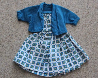 1960's Barbie Doll Dress with Jacket