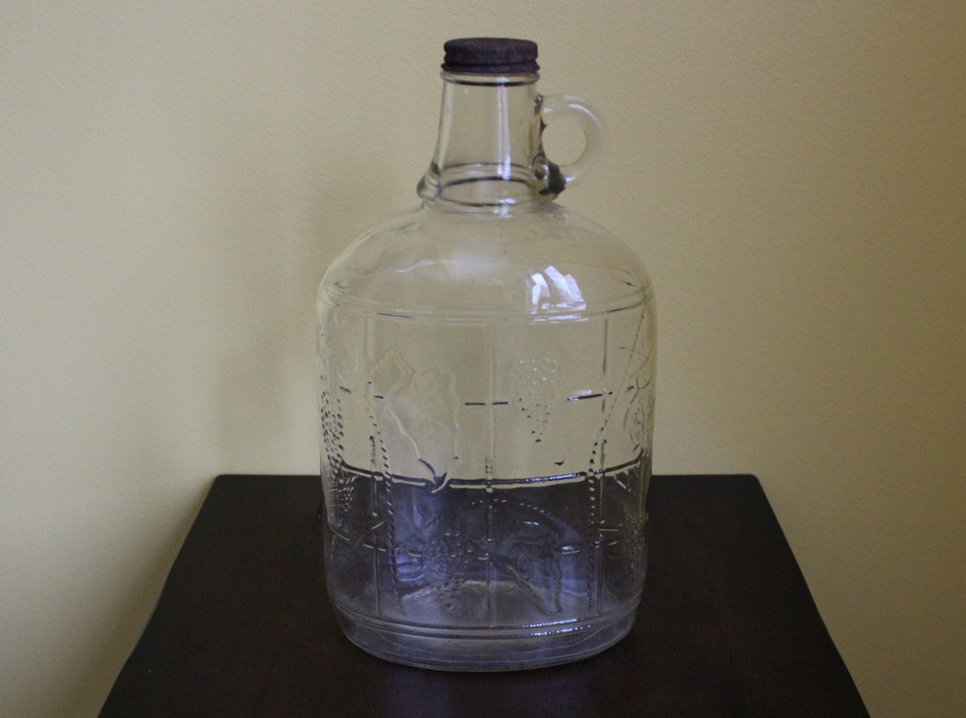 Vintage Wine Jug Etsy