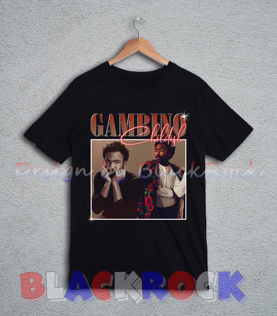 t shirt gambino rappeur