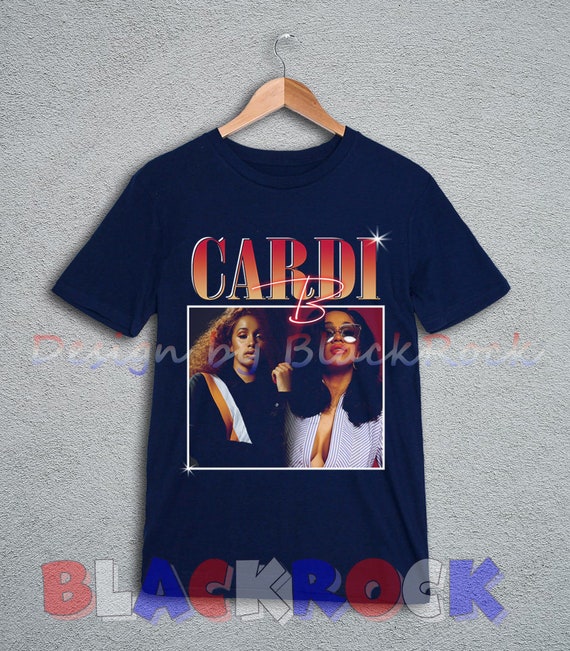 CARDI B Hip Hop 90s Vintage T Shirt New Men Women | Etsy
