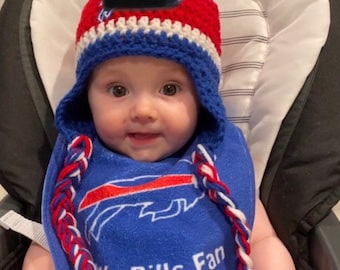 Buffalo Crochet Baby Hat