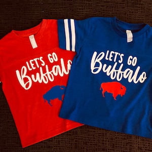 Let’s Go Buffalo Toddler/Youth Football T-Shirt