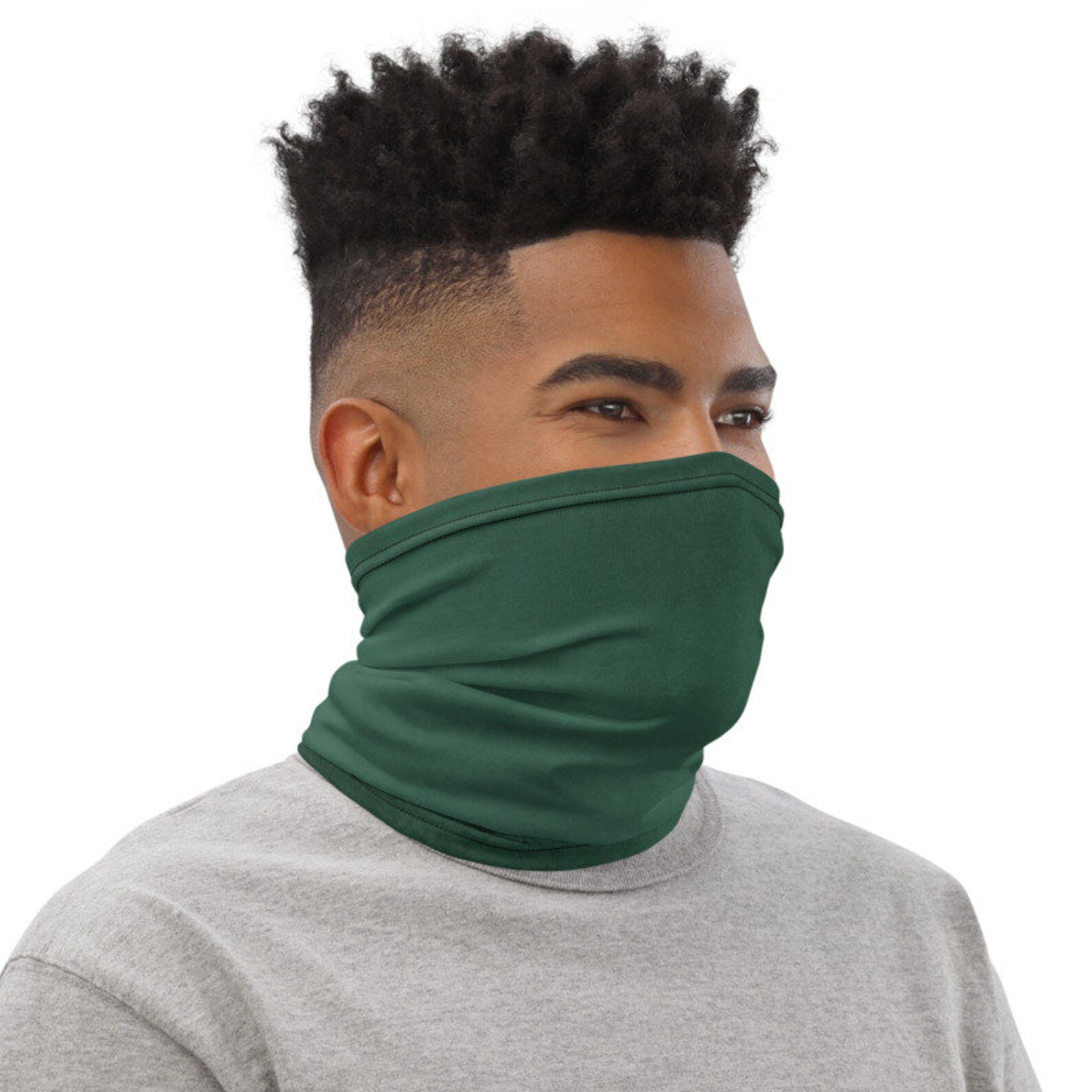 Green Neck Gaiter XL/XXL XS/S for Men Extra Large Face Mask Etsy