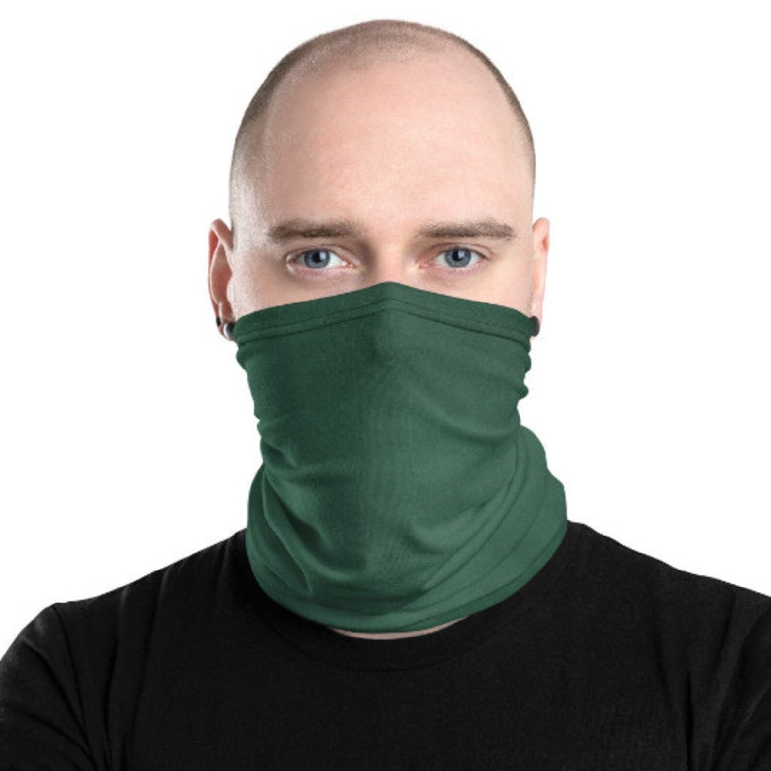 Green Neck Gaiter XL/XXL XS/S for Men Extra Large Face Mask Etsy