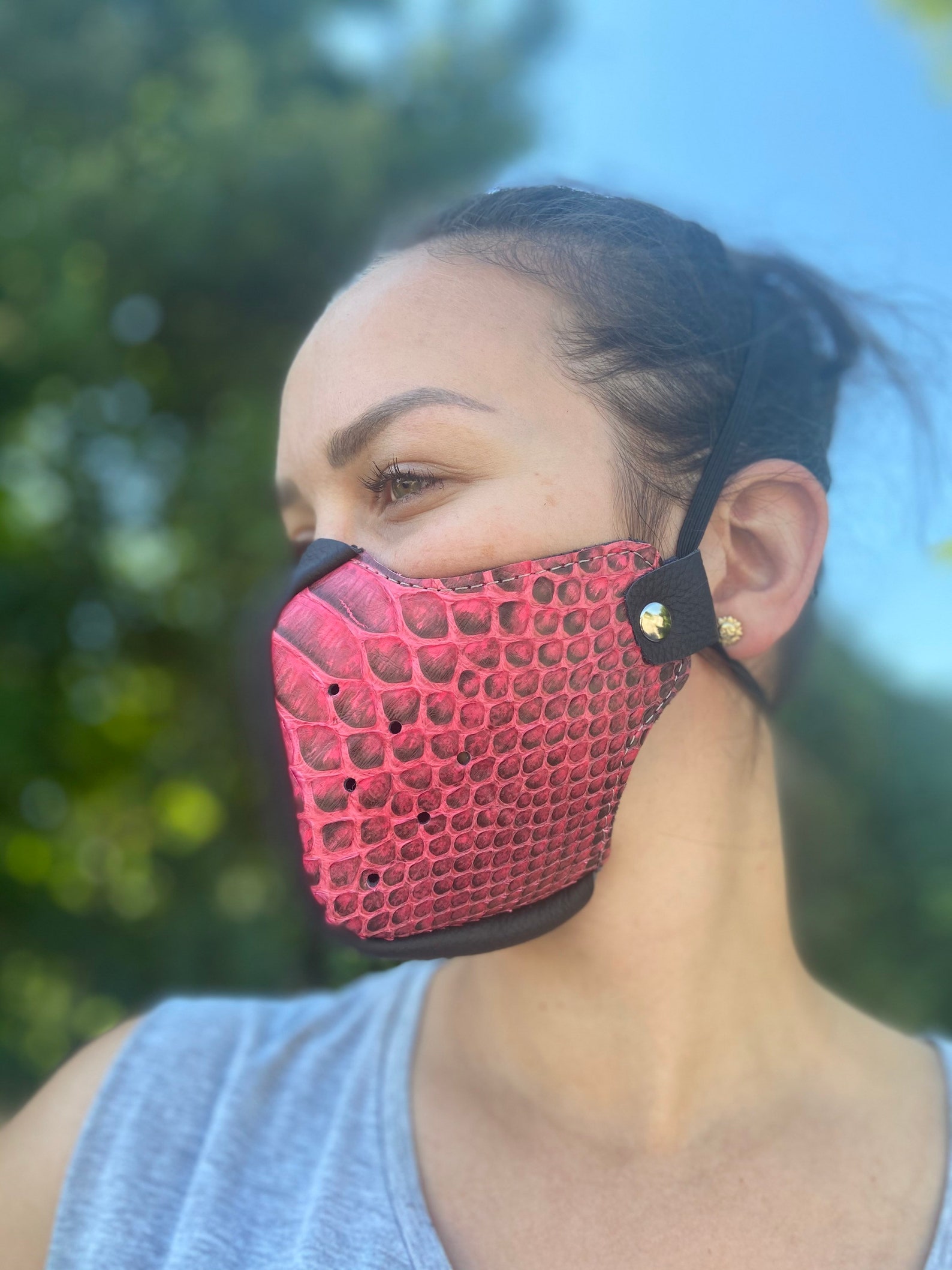 Python face mask real python skin face mask unique face | Etsy