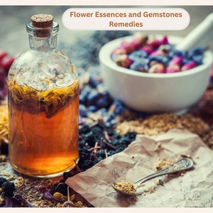 Harmonizing Your Essence: Customized Astrological Guidance with Flower Essences and Gemstones