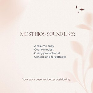 Professional Bio Writing | LinkedIn About Me | Executive & Speaker Bio | Personal Brand Story | Custom Biography image 2