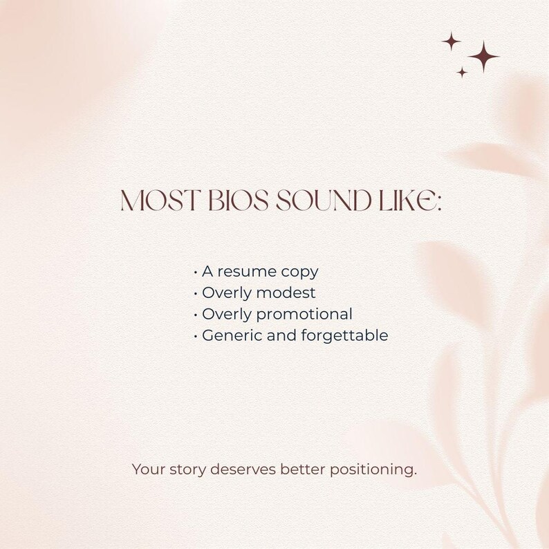 Professional Bio Writing | LinkedIn About Me | Executive & Speaker Bio | Personal Brand Story | Custom Biography image 2