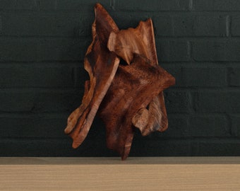 Intersect - Redwood Sculpture Wall Art