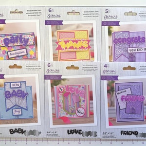 19 Funny Birthday Sentiments Clear Stamps, Card Making Messages