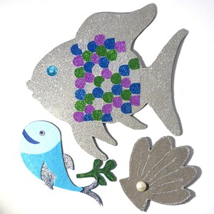 The Rainbow Fish Felt Story/bonus/flannel Board/teacher Story Ideas Act ...