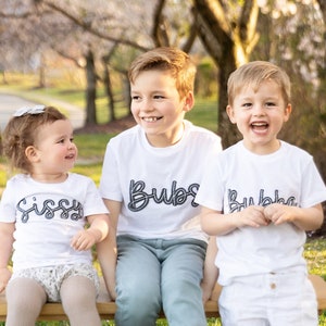 Name Shirt, hand embroidered, felt name, personalized kids shirt